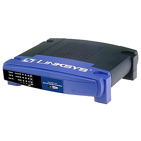 Linksys® BEFSX41 Cable/DSL Firewall Router With 4-Port Switch/VPN Endpoint