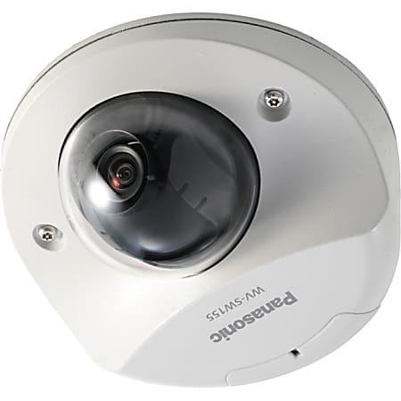 Panasonic WV-SW155 パナソニック ドームネットワークカメラ Panasonic WV SW155 Network Camera Color Monochrome Light Gray