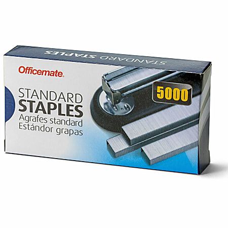 OIC® Standard Chisel Point Staples, Box Of 5,000