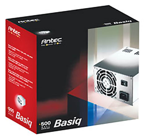 Antec® Basiq™ BP500U 500-Watt ATX12V Power Supply