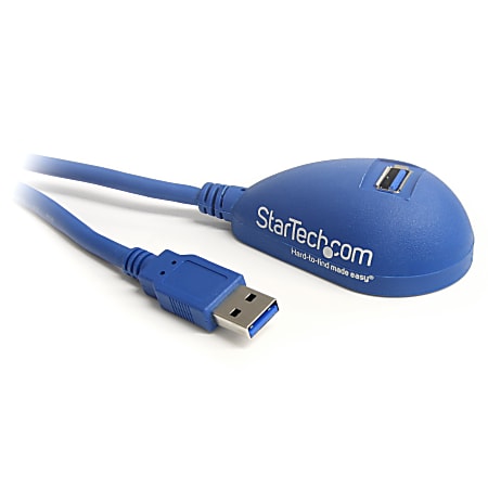 StarTech.com 5 ft Desktop SuperSpeed USB 3.0 (5Gbps) Extension Cable - A to A M/F