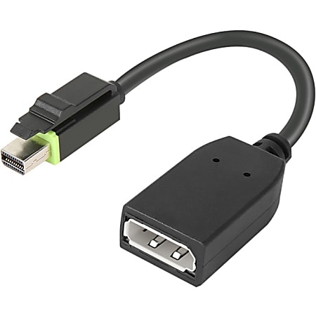 Lenovo ThinkStation Mini DP to DP Adapter - DisplayPort/Mini DisplayPort A/V Cable  - 4X90Q93975