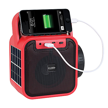 Jensen portable bluetooth speaker clearance