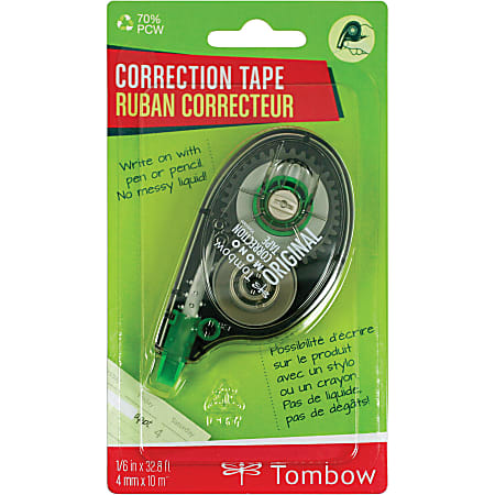 Tombow Original Mono Correction Tape 0.16 Width x 32.81 ft Length