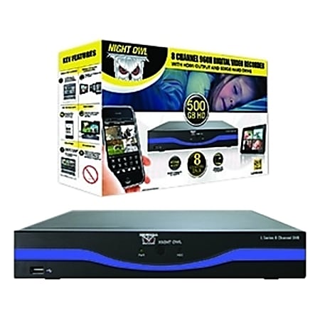 Night Owl Optics L-DVR8-5GB Digital Video Recorder - 500 GB HDD