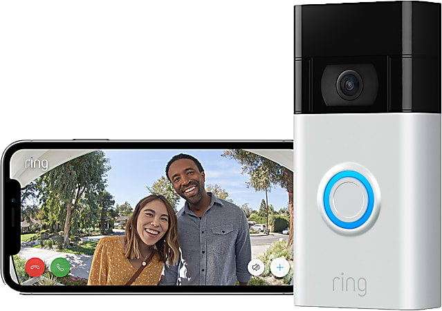 Ring doorbell satin deals nickel