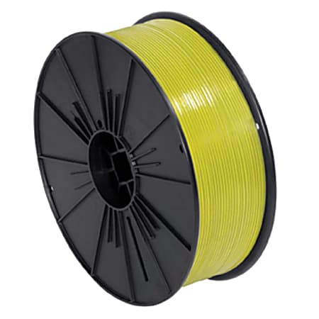 Partners Brand Plastic Twist Tie Spool, 5/32" x 7,000', Yellow