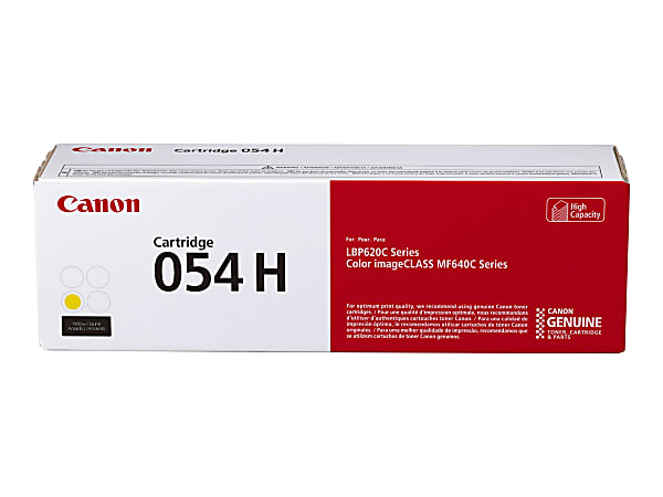 2本セット　Canon Toner Cartridge 053H yellow Canon 054H Yellow High Yield Toner Cartridge 3025C001 - Office Depot