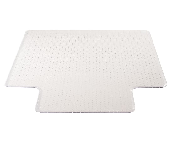 Deflecto ExecuMat Chair Mat For High-Pile Carpets, Wide