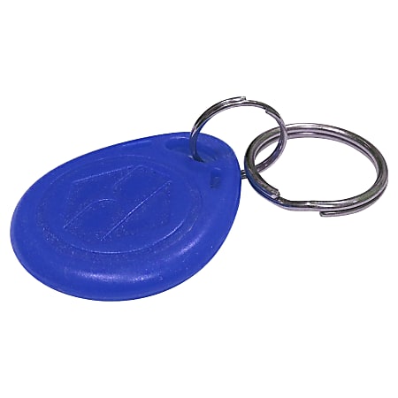 uAttend RFR25 RFID Fobs, 4.3" x 4.6" x 2.3", Blue, Pack Of 25