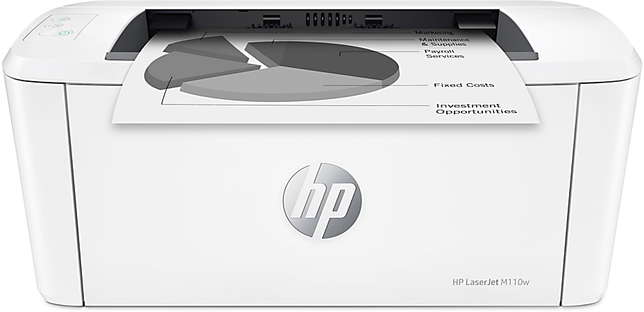 HP LaserJet M110w Wireless Laser Monochrome Printer (7MD66F)