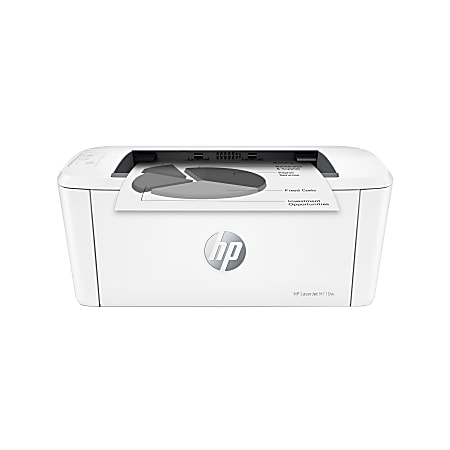 HP LaserJet M110w Wireless Printer, Print, Fast speeds, Easy setup, Mobile printing, Best for home office and small business, AI-enabled