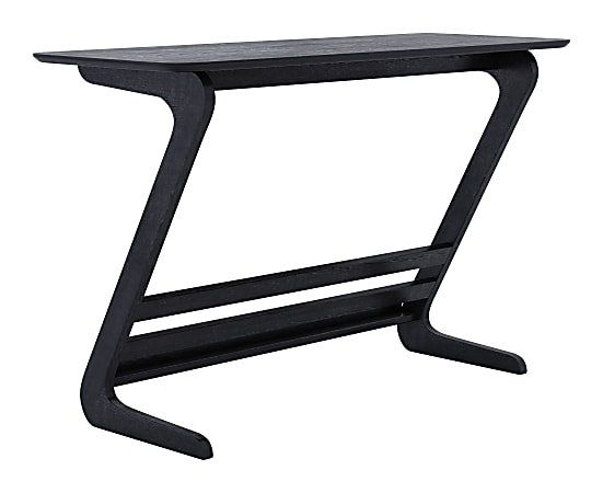 Zuo Modern Zoroastria 47"W Writing Desk, Black