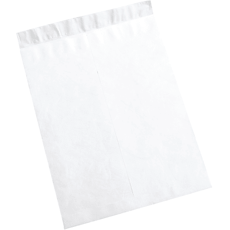Office Depot® Brand Tyvek® Flat Envelopes, 18" x 23", White, Case Of 100