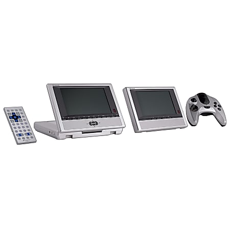 Polaroid PDM 2727M Dual Screen 7 Portable DVD Player