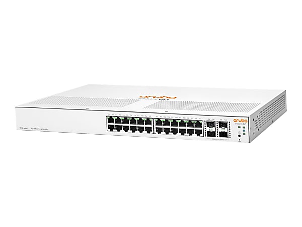 HPE Networking Instant On 1930 24G 4SFP/SFP+ Switch - Switch - L3 - managed - 24 x 10/100/1000 + 4 x 1 Gigabit / 10 Gigabit SFP+ - rack-mountable