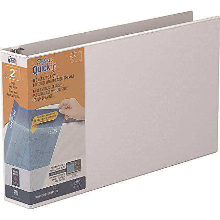 A4 Binder Vinyl Panel with pockets Featuring a 3 Angle-D 4-Ring Black