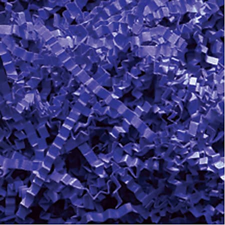 Partners Brand Royal Blue Crinkle PaPer, 10 lbs Per Case