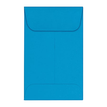 LUX Coin Envelopes, #1, Gummed Seal, Pool, Pack Of 1,000