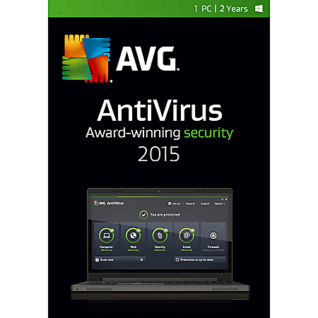 AntiVirus 2015, 1 User 2-Year, Download Version