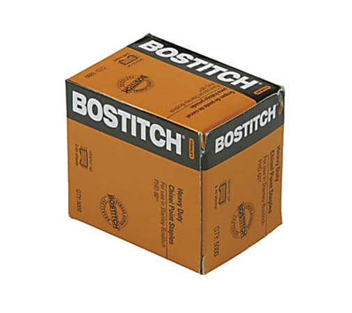 Bostitch PHD-60 Stapler Heavy Duty Premium Staples - Heavy Duty - Holds 60 Sheet(s) - Chisel Point - Silver5000 / Box