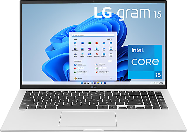 LG gram Laptop 15.6 Screen Intel Core 15 16GB Memory 512GB Solid State  Drive Windows 11 15Z95P K - ODP Business Solutions