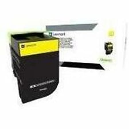 Lexmark™ 800H4 Yellow High Yield Toner Cartridge