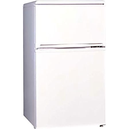 Igloo 3.2 Cu Ft 2 Door Refrigerator - 3.20 ft³ - Reversible - Black