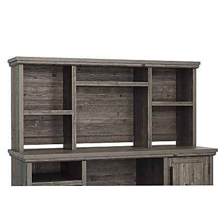 Sauder® Aspen Post 59"W Hutch, Pebble Pine