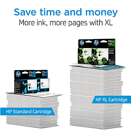 HP 301 Tricromia, CH562EE, Original HP 165 Page Cartridge Compatible with HP Des