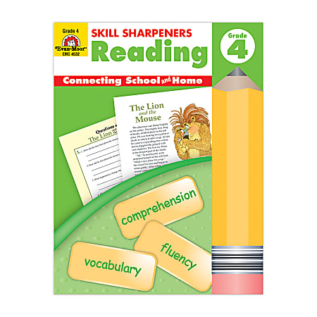Evan-Moor® Skill Sharpeners Reading, Grade 4