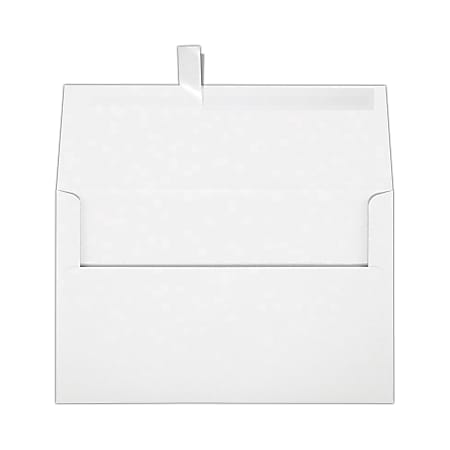 LUX Invitation Envelopes A10 Peel Press Closure White Pack Of 1000 ...