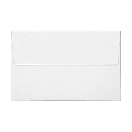 LUX Invitation Envelopes, A10, Peel & Press Closure, White, Pack Of 1,000