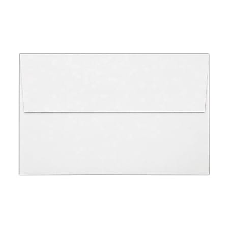 LUX Invitation Envelopes, A10, Peel & Press Closure, White, Pack Of 1,000