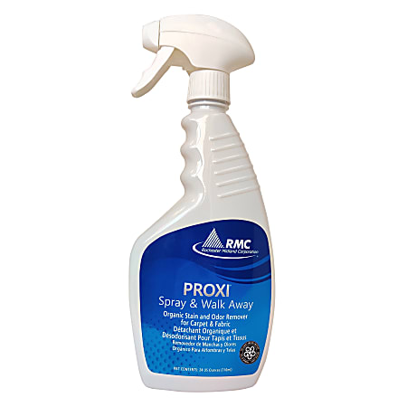 Rochester Midland Proxi Spray & Walk Away Instant Stain/Odor Remover, 24 Oz Bottle