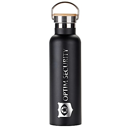 POD 20 oz Spirit Water Bottle With Bamboo Lid
