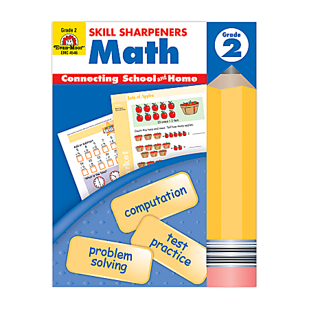 Evan-Moor® Skill Sharpeners Math, Grade 2