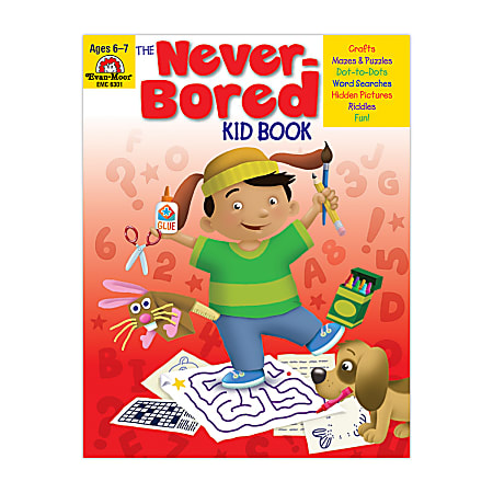 Evan-Moor® Never-Bored Kid Book, Ages 6-7