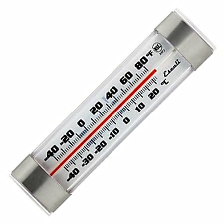 Refrigerator Thermometer, Two Pack Fridge Thermometer Stainless