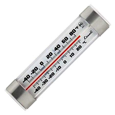 Escali Refrigerator/Freezer Thermometer, -40° - 80°F, 3/4"H