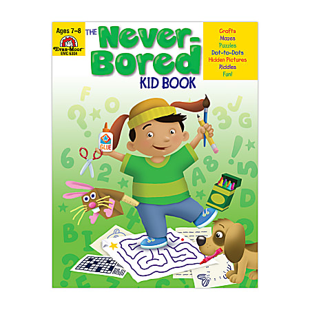 Evan-Moor® Never-Bored Kid Book, Ages 7-8