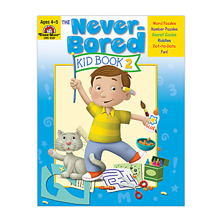 Evan-Moor® Never Bored Kid Book 2, Ages 4-5