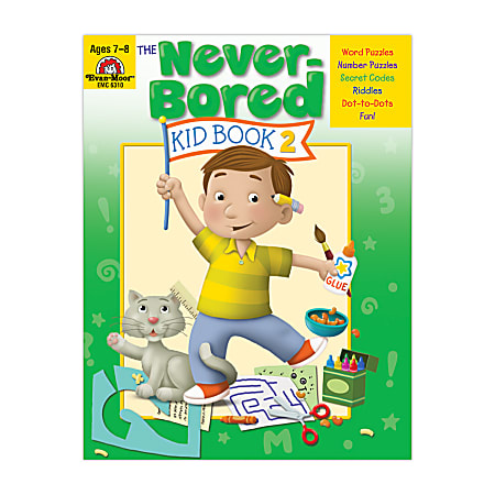 Evan-Moor® Never Bored Kid Book 2, Ages 7-8
