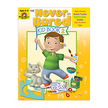 Evan-Moor® Never Bored Kid Book 2, Ages 8-9