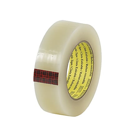 3M® Stretchable Tape, 1 1/2" x 60 Yd., Clear, Case Of 6