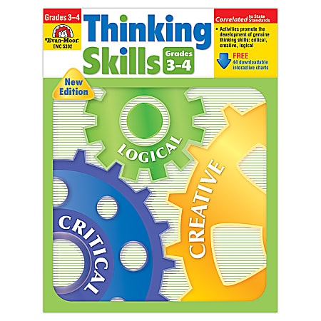 Evan-Moor® Thinking Skills, Grades 3-4