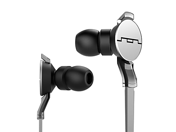 Sol Republic Amps HD Earbud Headphones, Silver
