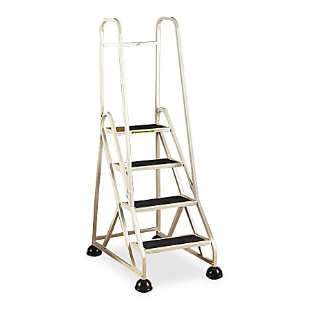 Cramer Stop Step 1043 Aluminum Double Handrail Step Ladder