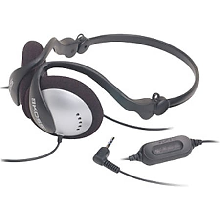 Koss KSC17 Headphone - Stereo - Mini-phone - Wired - 32 Ohm - 40 Hz 20 kHz - Behind-the-neck - Binaural - Semi-open - 4 ft Cable