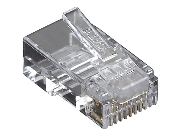 Black Box CAT6 Modular Plug - Network connector - RJ-45 (M) - unshielded - CAT 6 (pack of 50)